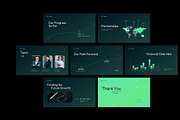 Blockchain Pitch Deck PowerPoint, a Presentation Template by Neermana (Thumbnail 4 of 4)