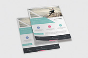 Modern Agency Flyer Templates, a Flyer Template by DeviserWeb (Thumbnail 3 of 4)