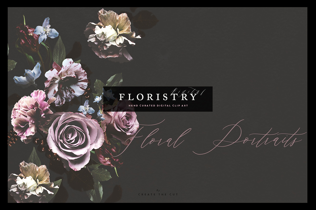 Digital Floristry - Floral Portraits, an Illustration by Create The Cut (Photo 3 of 10)