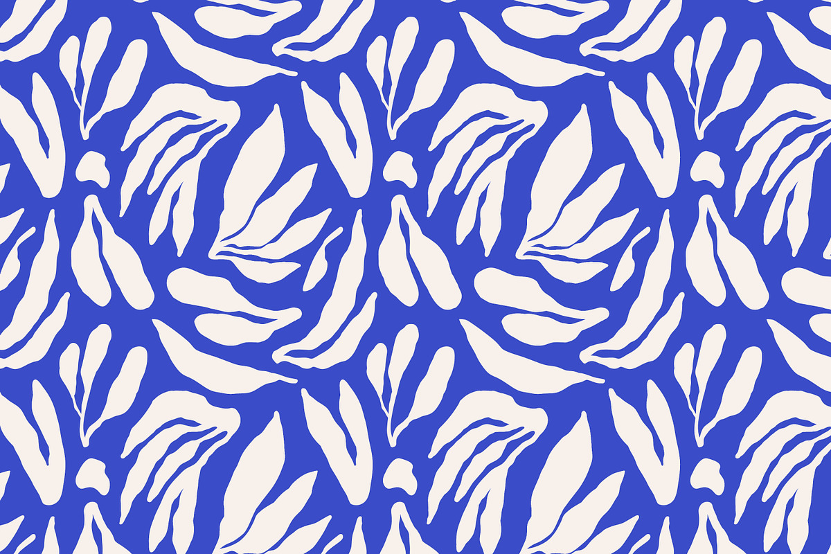 Abstract leaves, seamless patterns, a Pattern Graphic by Good Studio (Photo 4 of 9)