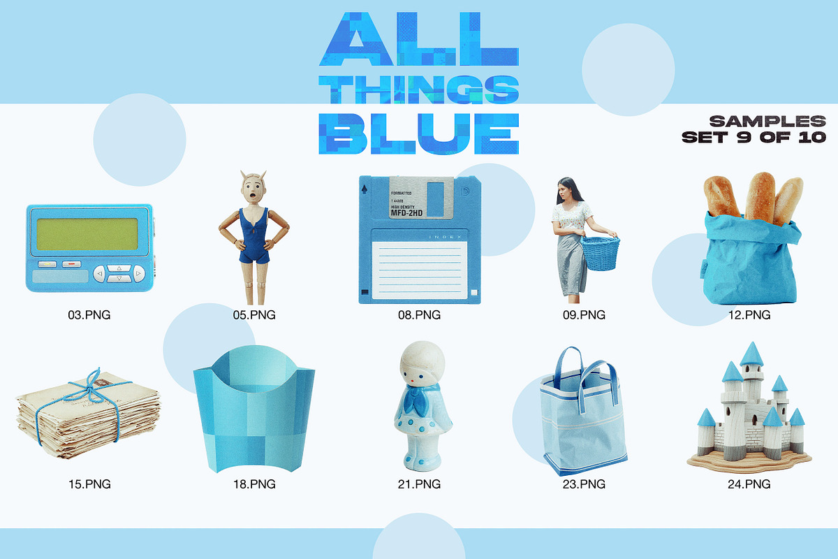 ALL THINGS BLUE: 250 PNG Elements, an Object Graphic by Megan Aili Designs (Photo 11 of 16)