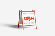 Signboard Mockup, an Advertising Mockup by Indah (Thumbnail 3 of 6)
