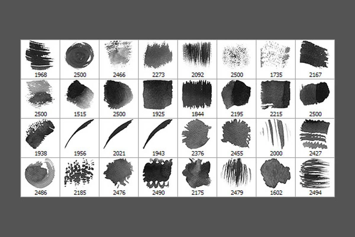 Watercolor Strokes Brush Pack, a Brush Add-On by Design Panoply (Photo 5 of 5)
