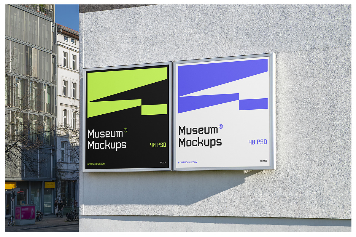 Museum Mockups - Poster & Billboards, an Advertising Mockup by Mr.Mockup™ (Photo 19 of 20)
