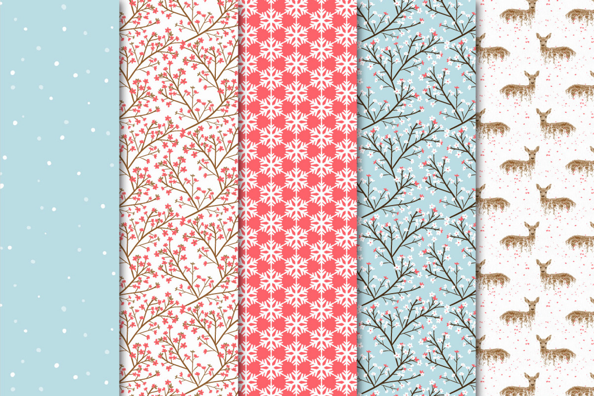 Digital Paper Winter preview 3