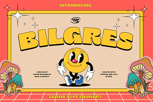 Bilgres - Hippie Font