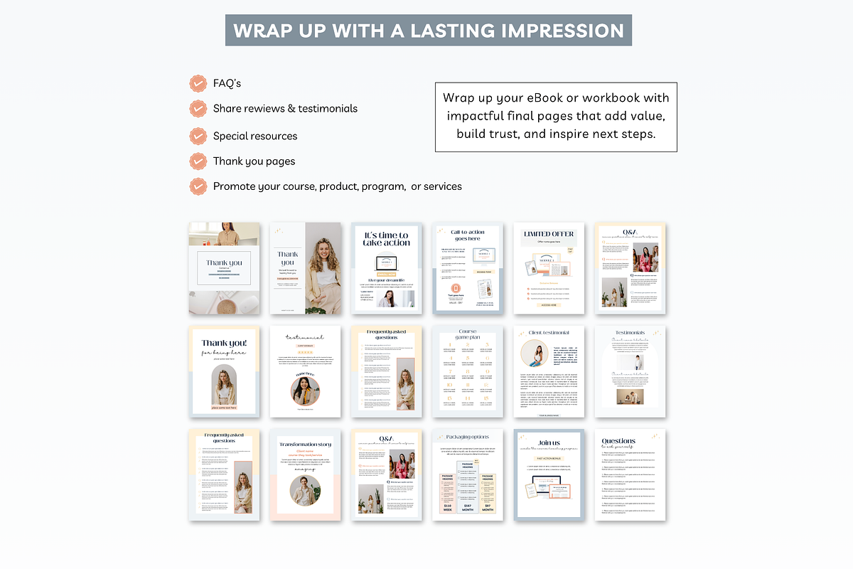 Ebook Workbook Canva Template, a Templates & Theme by Cate Creates (Photo 10 of 10)