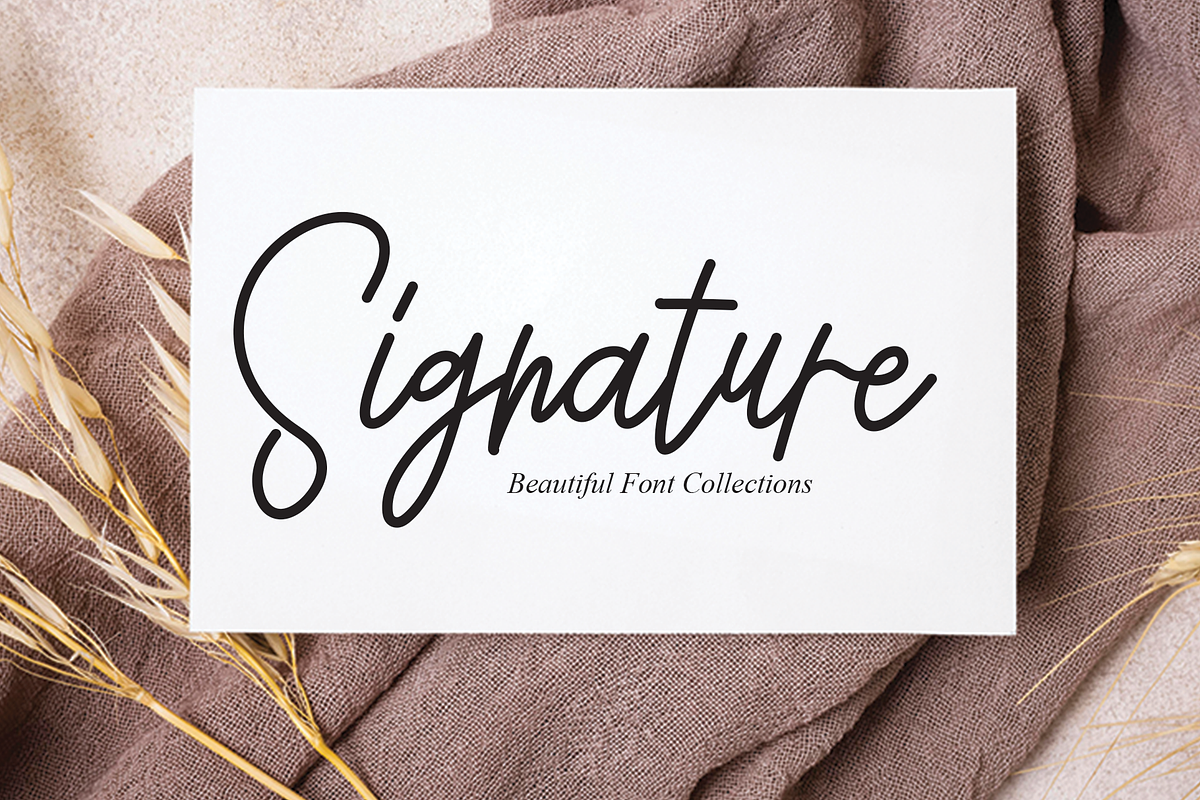 With Night | Script Font, a Script Font by Scratchones (Photo 7 of 8)