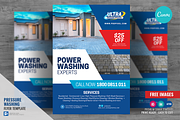 Pressure Cleaning Canva Flyer, a Flyer Template by PSDPixel (Thumbnail 1 of 4)
