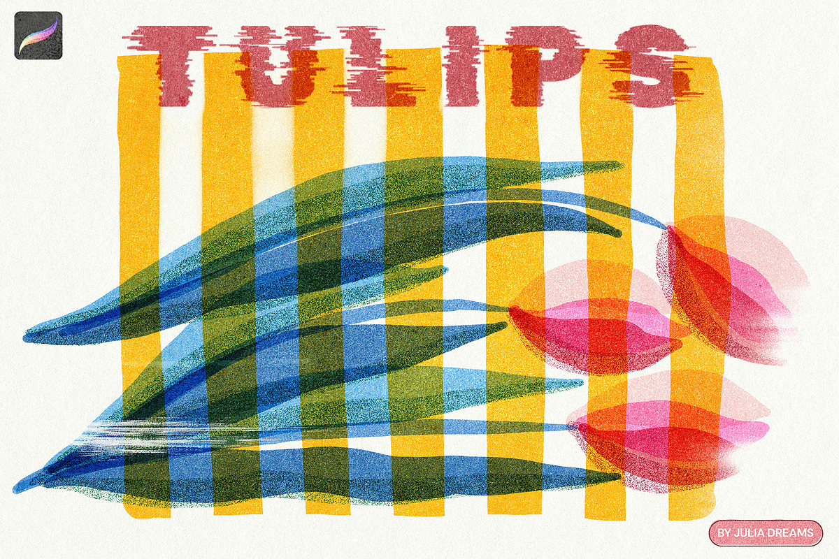 Risograph Studio for Procreate, a Brush Add-On by Julia Dreams (Photo 8 of 9)