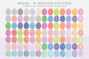 Easter eggs – Set 2, a Pattern Graphic by Yummy (Thumbnail 9 of 10)
