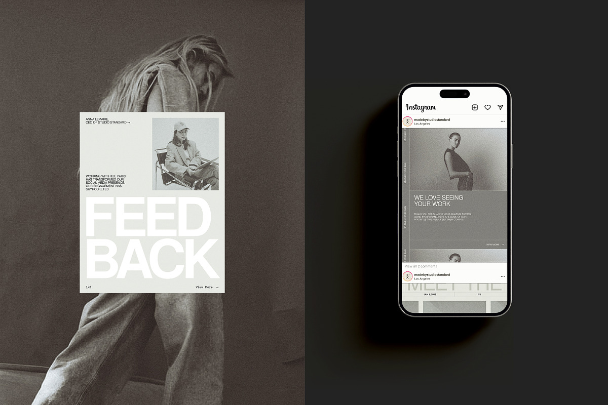 RUE | Social Media Kit 2, a Social Media Template by Studio Standard (Photo 15 of 21)