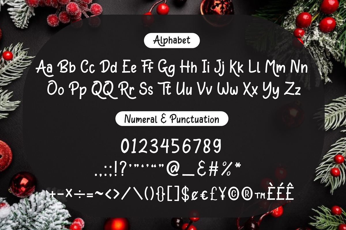 Christmas Wish Font, a Handwritten Font by KengGraphic (Photo 6 of 6)