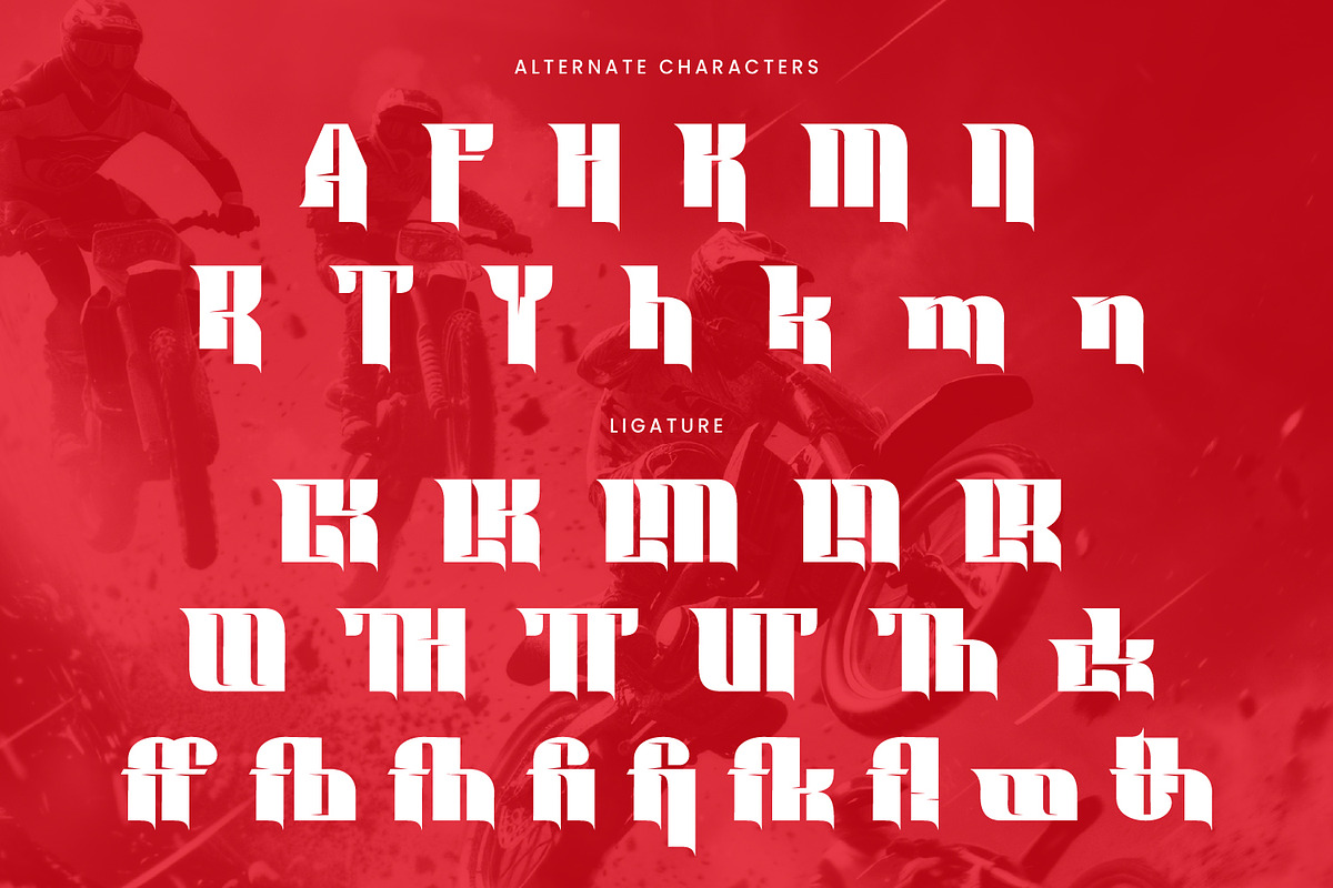 Aimflash – Racing Font, a Sans Serif Font by Randi Irvan | Rvandtype (Photo 11 of 12)