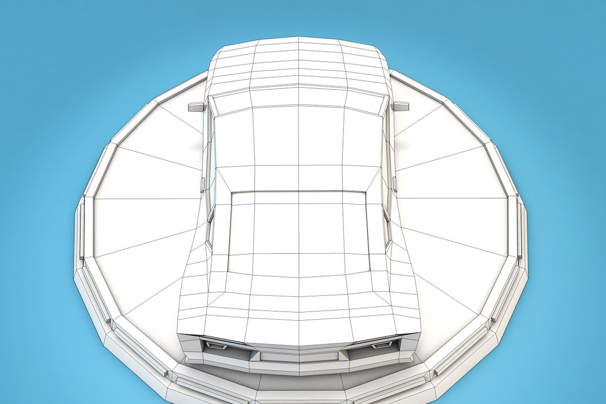 Cartoon Sport Car Low Poly, a Cars & Vehicle 3D Model by Low Poly Lab (Photo 8 of 9)
