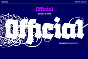Wobegone, a Blackletter Font by Typogama (Thumbnail 7 of 14)