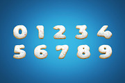 Cookie Text 3D Letters Set, an Object Graphic by Kotulsky Mockups (Thumbnail 3 of 6)