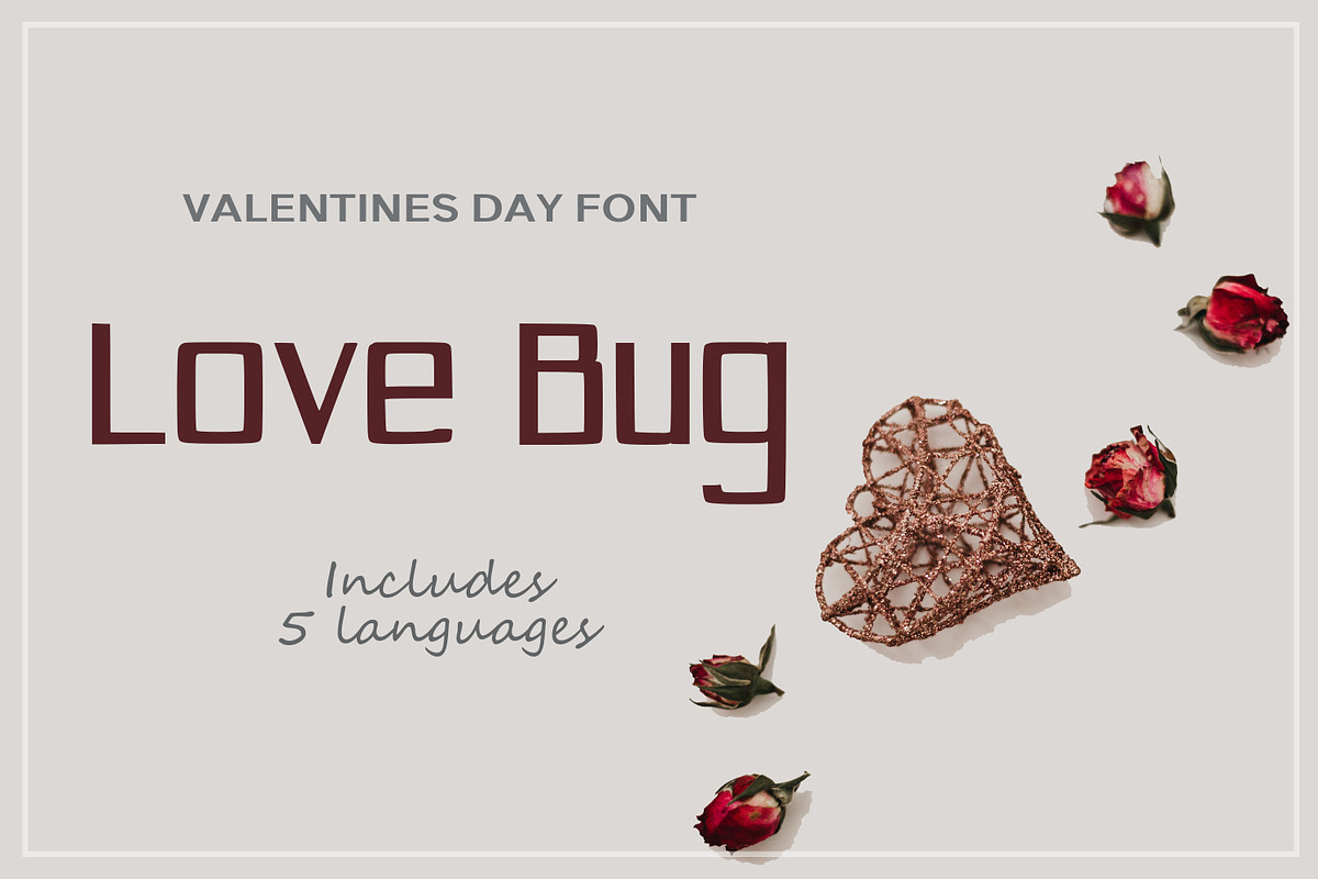 25 Valentine's Day Fonts, a Font by Eldamar Studio (Photo 4 of 51)
