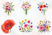Spring Wildflower Clipart Sublimatio, an Illustration by RobertsArt (Thumbnail 7 of 7)