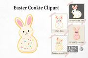 Easter Cookie Clipart, a Graphic by Artnoy (Thumbnail 1 of 5)
