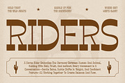 Broanse, a Slab Serif Font by graphicook (Thumbnail 6 of 10)