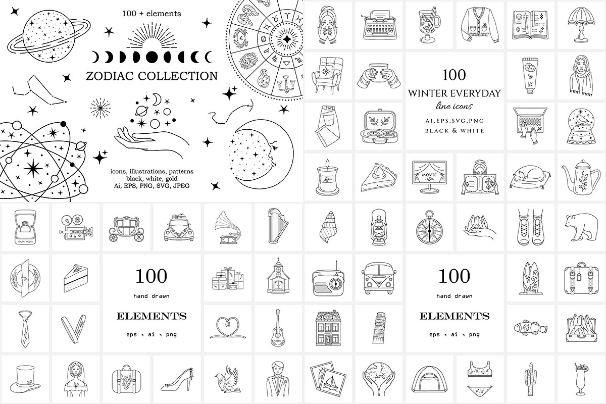 Essential Creative Graphic Bundle, an Object Graphic by NatalieArtShop (Photo 3 of 7)