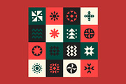 Christmas Holiday Pattern Geometric, a Pattern Graphic by Neo Geo (Thumbnail 5 of 7)