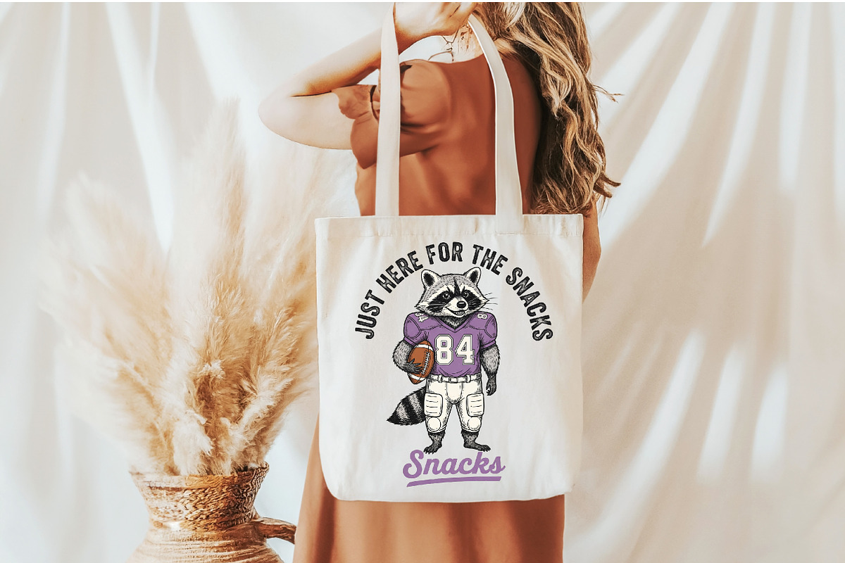 Football raccoon Png, an Illustration by Craft Nest (Photo 3 of 6)