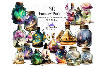 Fantasy Potions, Witch Apothecary-30