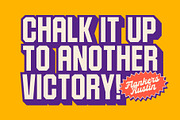Flankers Austin - Varsity Font Duo!, a Sans Serif Font by The Native Saint Club (Thumbnail 11 of 16)