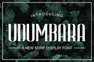 Udumbara Font