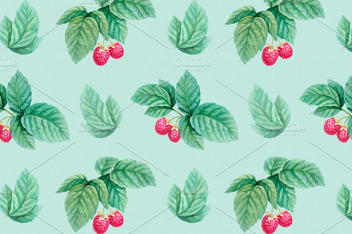 Watercolor berries kit, a Food Illustration by Sundra (Photo 7 of 11)