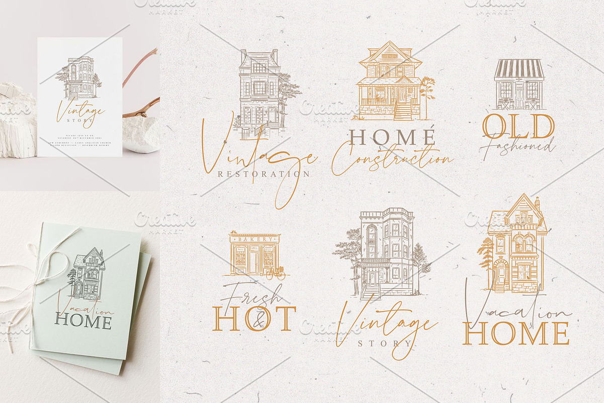 Vintage buildings, an Illustration by Anna (Photo 6 of 6)