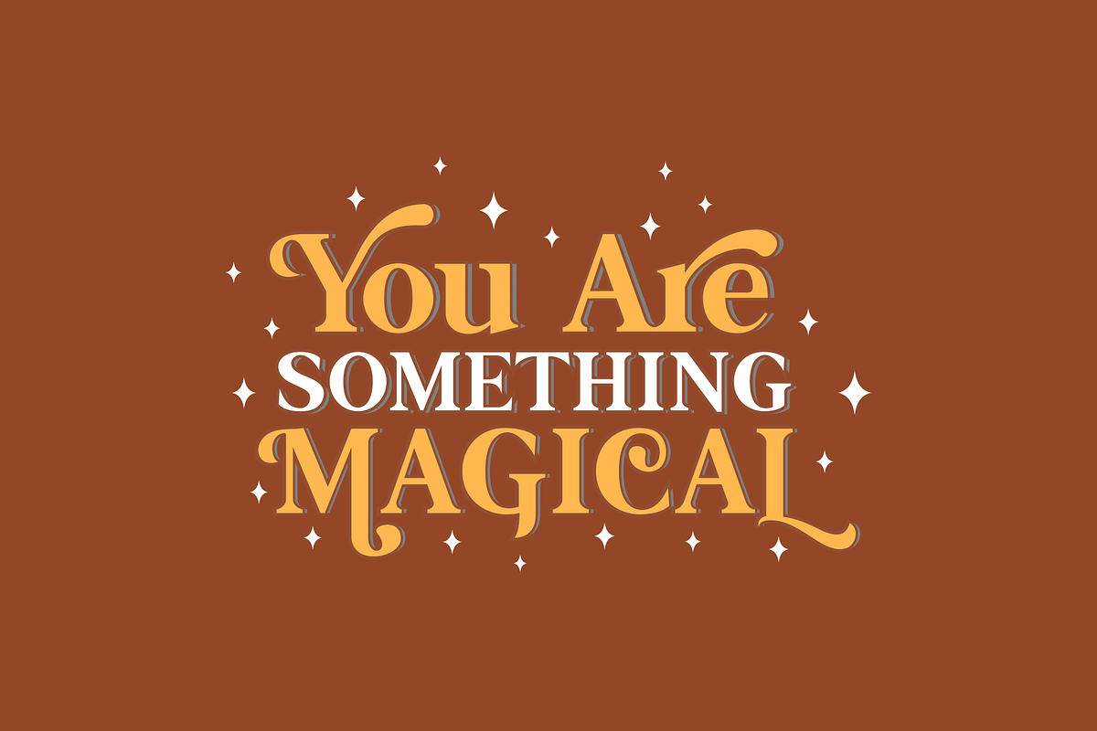 Magical Source - Stylish font preview 2