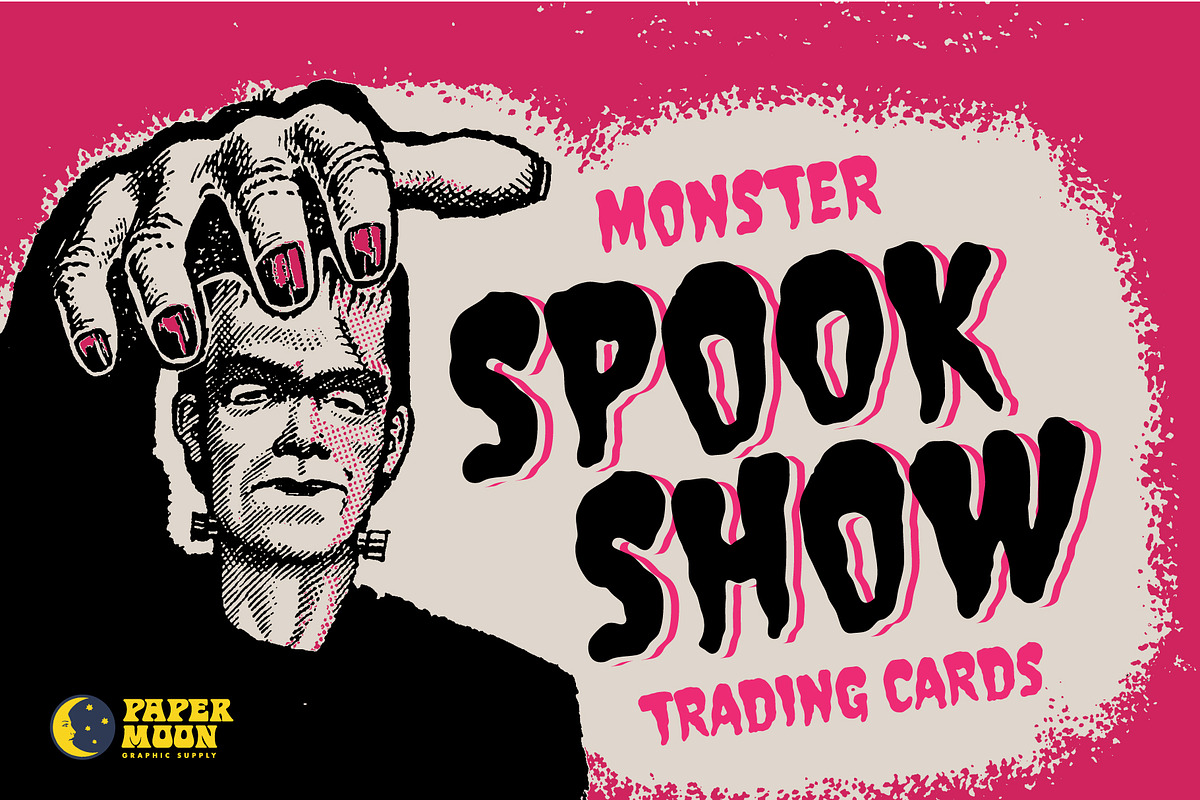 House of Spook Show Collection, a Handwritten Font by Paper Moon Graphic Supply (Photo 11 of 24)