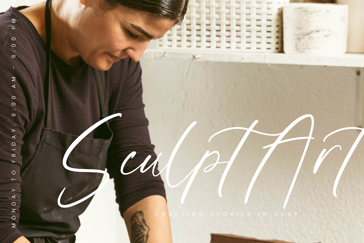 Goldbrush Delights, a Handwritten Font by Integritype Studio (Photo 12 of 15)