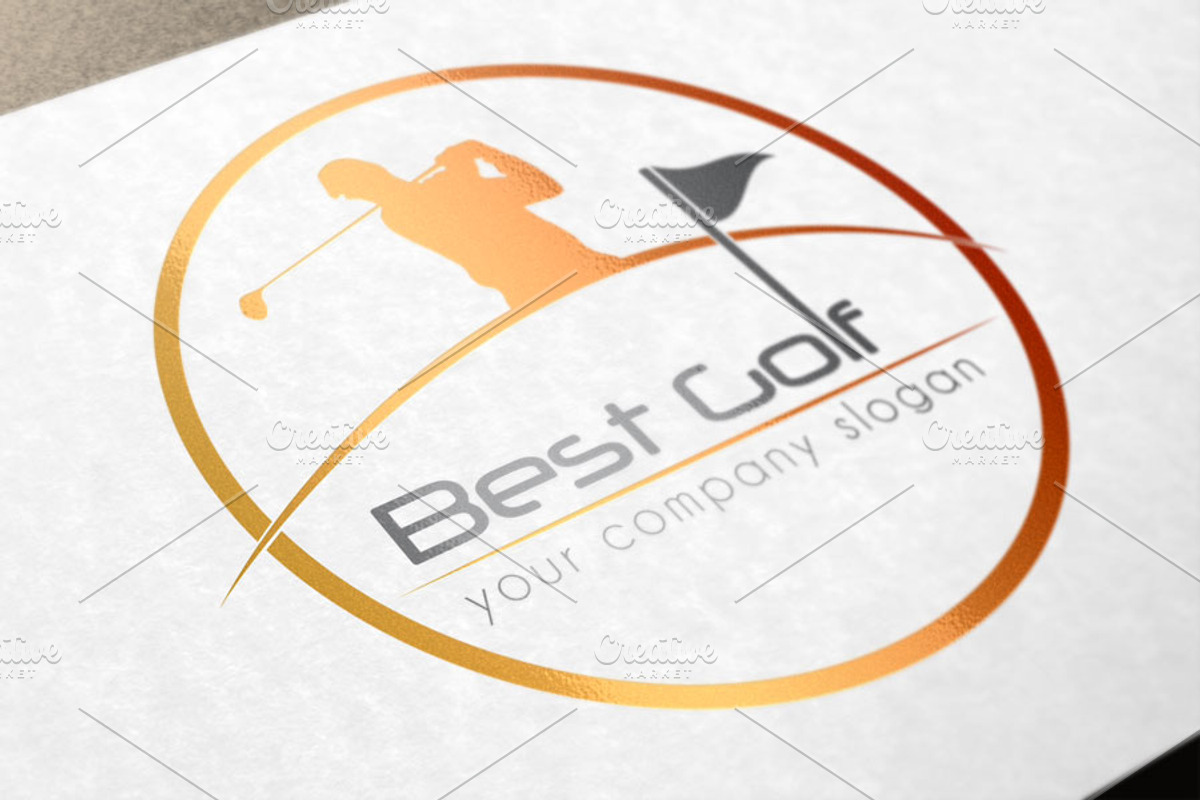 Golf Logo Pack, a Branding & Logo Template by Luis Quesada Design (Photo 4 of 9)