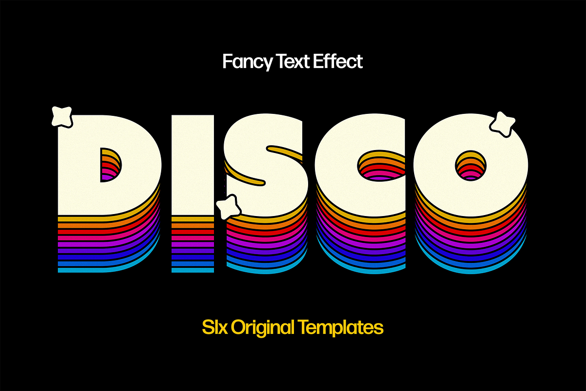 Fancy Text Effects, a Layer Style Add-On by Design Squad (Photo 1 of 7)