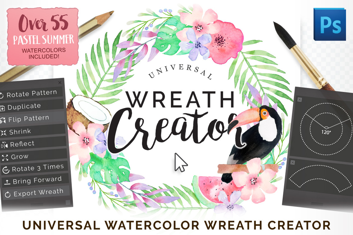 Universal Wreath Creator Pro, a Plug-in Add-On by Drifter Studio (Photo 1 of 6)