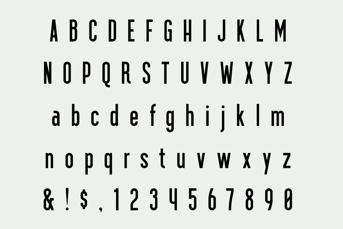 Sunshine Typeface Family preview 7