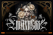 Black Letterfly Typeface, a Blackletter Font by alit design (Thumbnail 14 of 20)