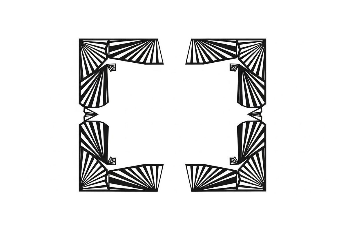 Art Deco Geometric Frame Bundle, an Illustration by jahid234 (Photo 10 of 31)