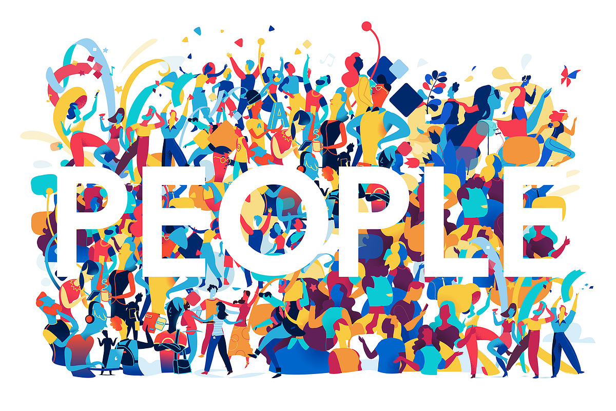 People Party Time, a Person Illustration by Hurcastock! (Photo 2 of 9)