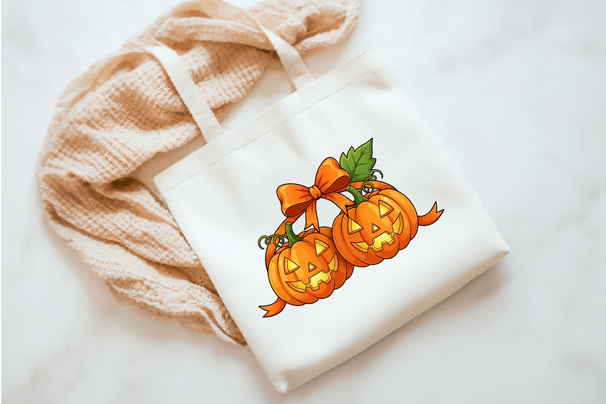 Halloween Pumpkin png, an Illustration by Watercolor design (Photo 3 of 3)