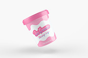 Glossy Ice Cream Cup Mockup PSD, a Cups & Container Mockup by Akrinity Digital (Thumbnail 7 of 8)