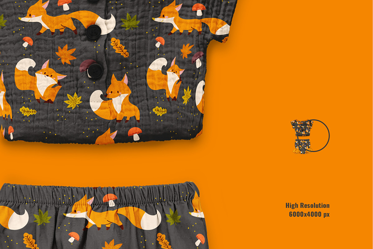 Modern Baby Outfit Mockup Set, an Apparel Mockup by Designertale (Photo 4 of 6)