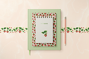 Cottage Strawberry Clipart & Pattern, a Pattern Graphic by PATTERNS etc. (Thumbnail 7 of 16)