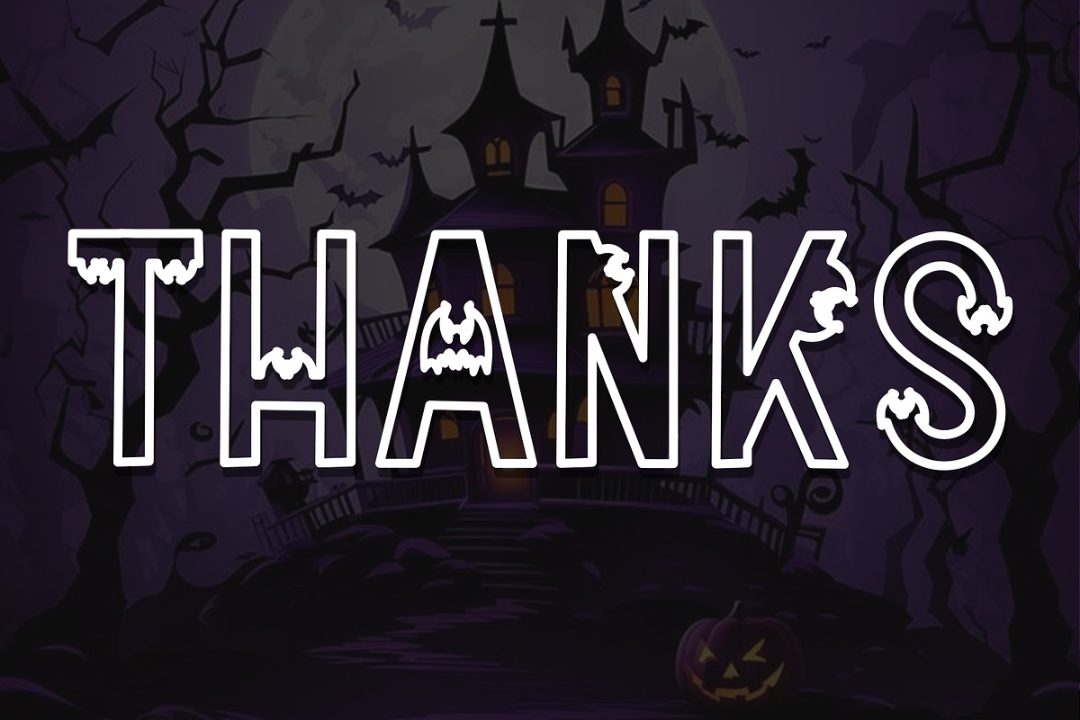 Vampire Halloween, a Script Font by FreshTypeINK (Photo 8 of 8)