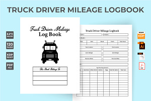 Truck Mileage Tracker KDP Interior