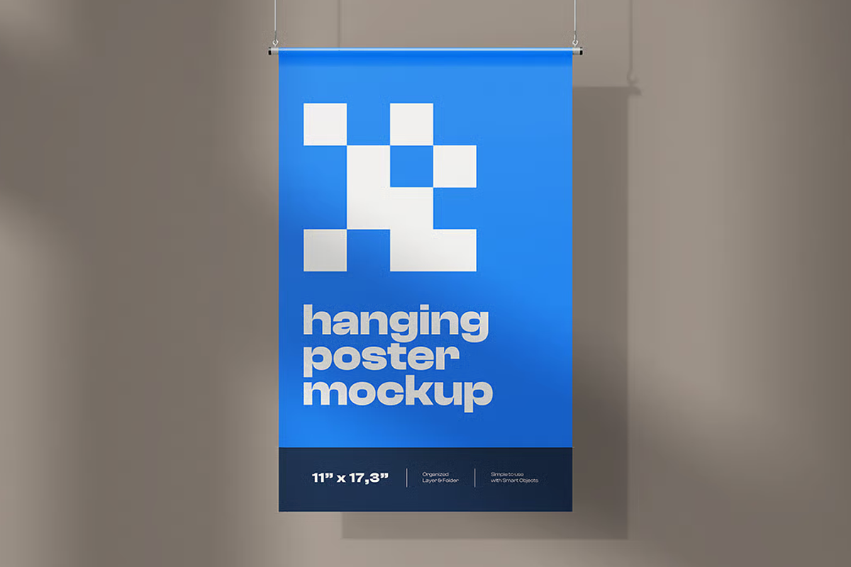 Poster Mockup - Framed Wall Style, a Mockup by graphicsauce (Photo 3 of 5)